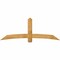Ekena Millwork Bellingham Rough Sawn Timber Gable Bracket, Western Red Cedar, 84"W x 31"H x 2"D x 6"F, 9/12 Pitch GBW084X31X0206BEL00RWR - alternate 1